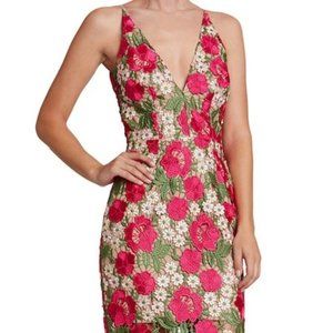 Dress the Population Aurora midi Dress in floral